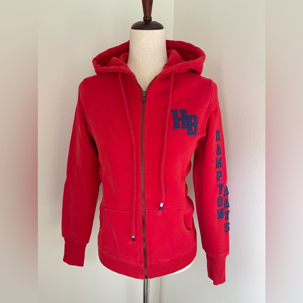 Red hoodie Hampton Bays
